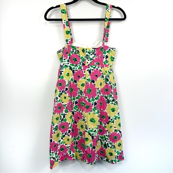 Lilly Pulitzer Avaline Doodle Bug Floral  Dress Sz 6 Pink Yellow - Picture 3 of 16